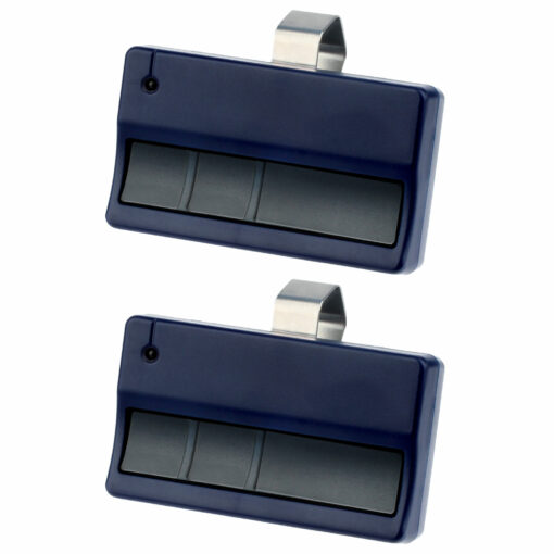 2 Garage Stop Door Remotes for Liftmaster 373LM - Blue